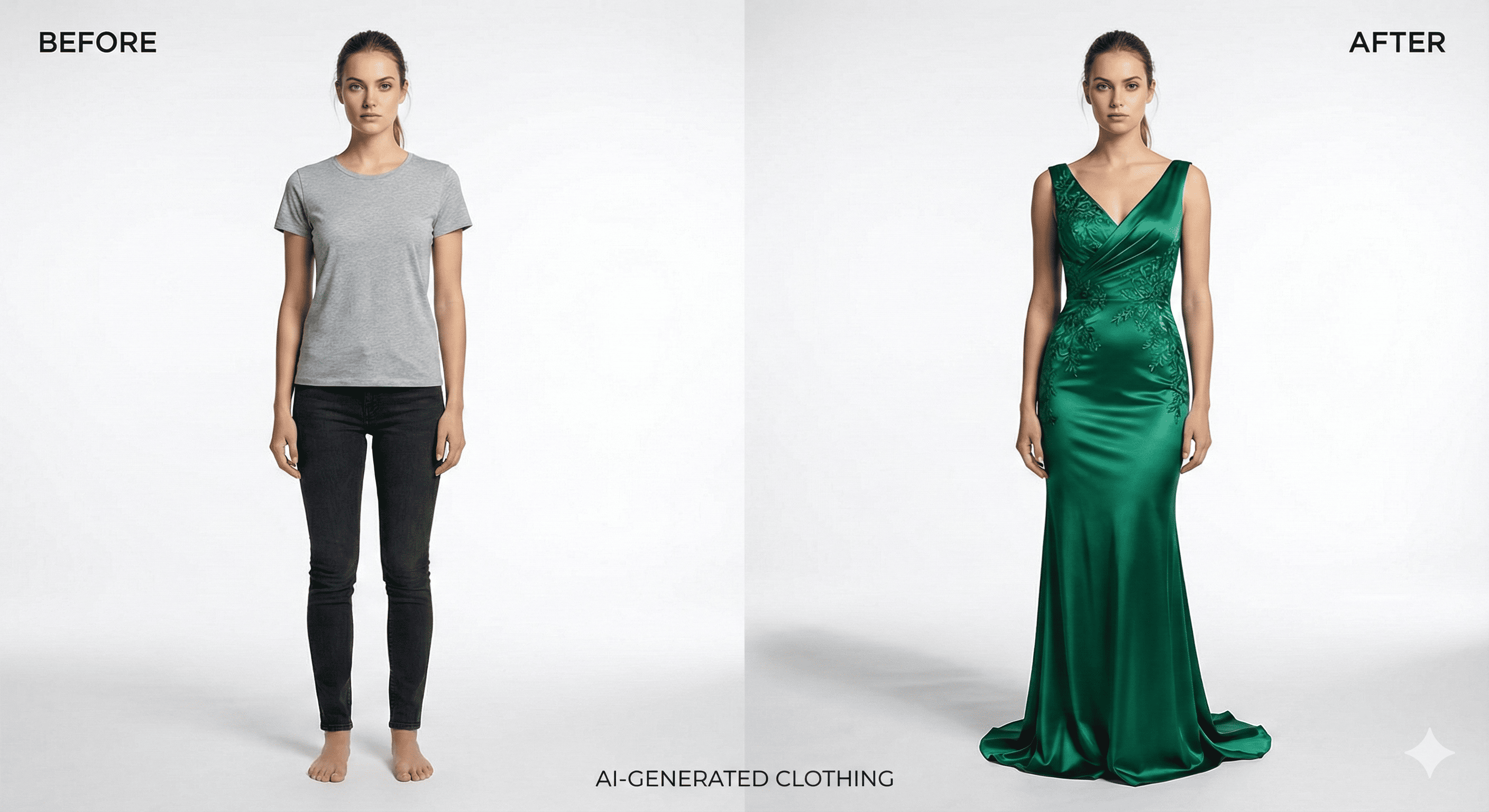 Realistic AI Clothes Changer for virtual try-on